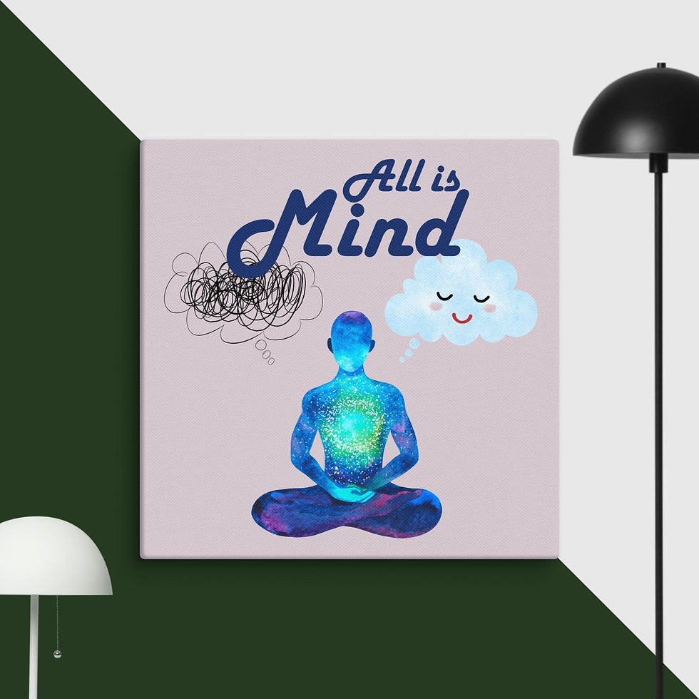 Thumbnail: All is Mind Printed Canvas