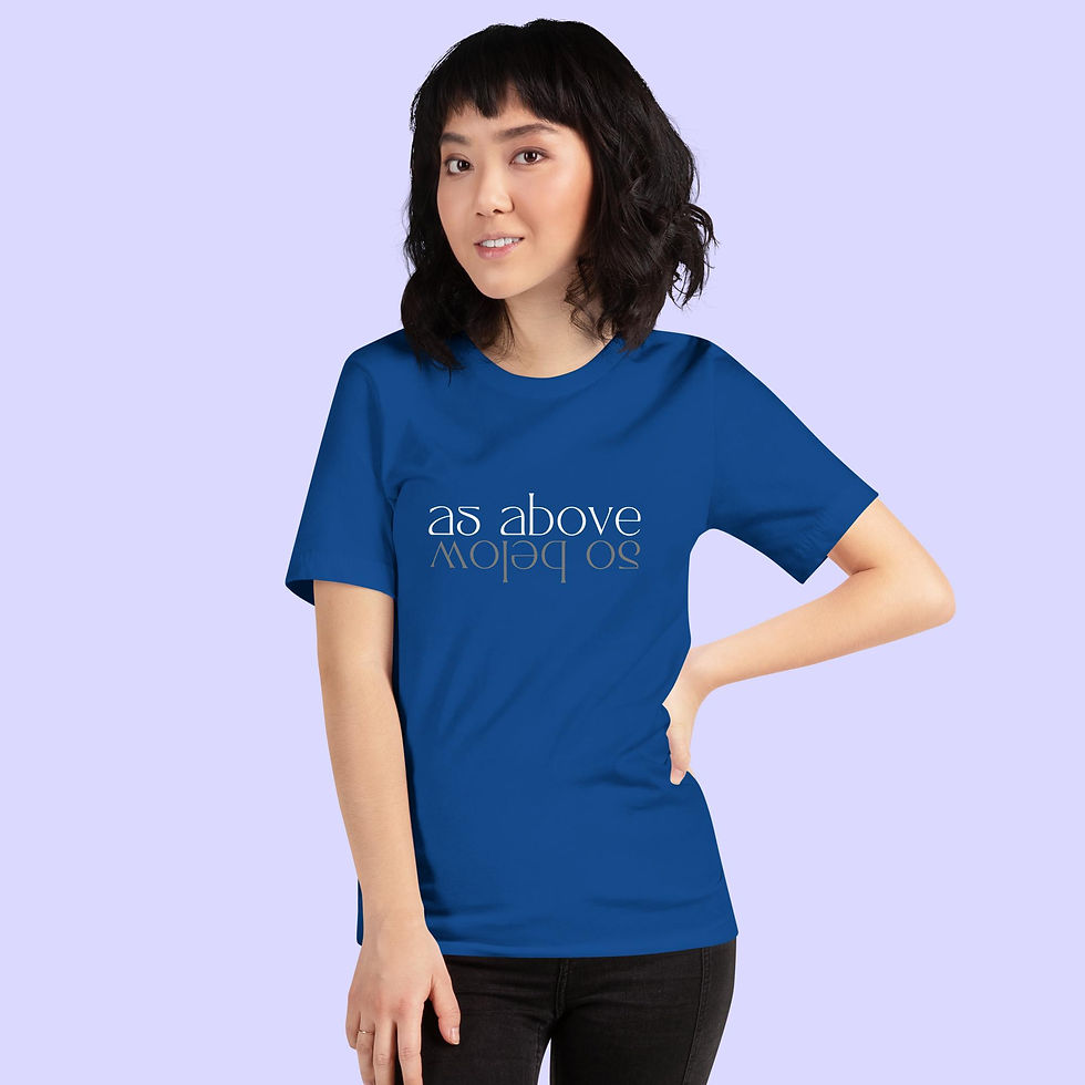 Thumbnail: Theirs As Above So Below (Dark) Tee