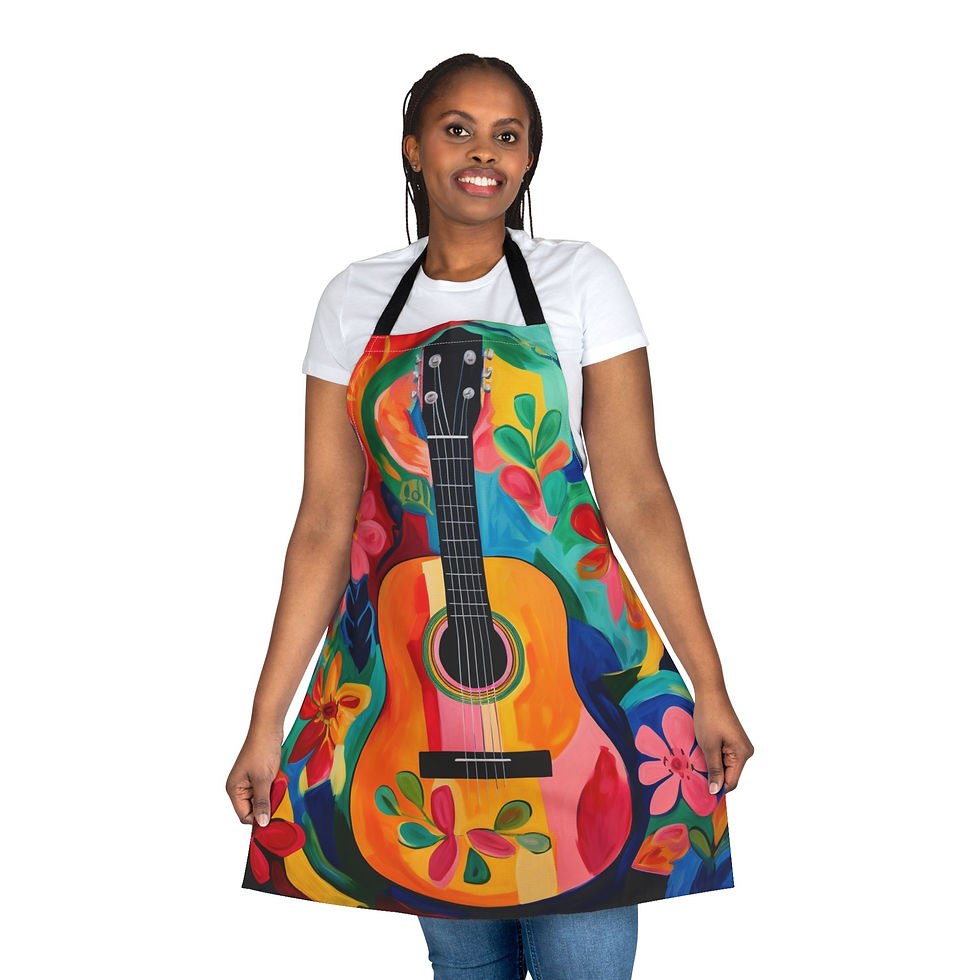 Thumbnail: Chef's Apron Artsy design Originally painted