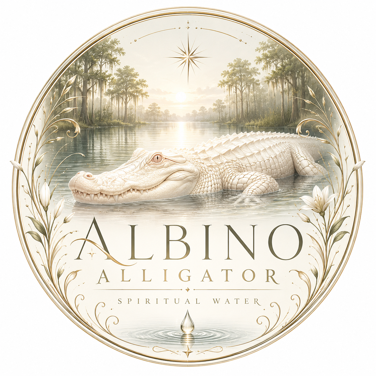 Albino Alligator Conjured Sista Signature Spiritual Water