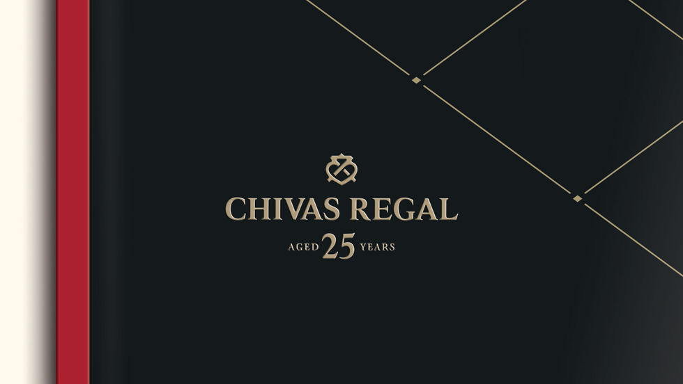 Chivas Regal leaflet graphiste freelance Vannes