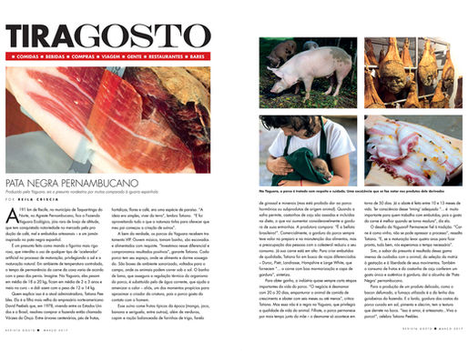 Revista TiraGosto: Pata Negra Pernambucano