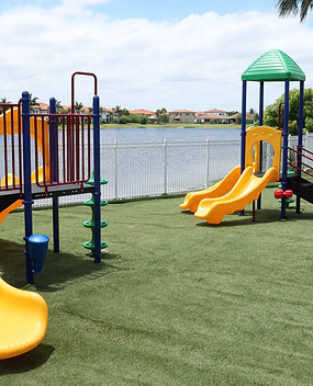 Outdoor play area at Nowtech Academy In Pembroke Pines & Miramar