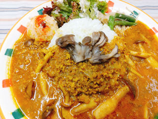 きのこだ!! キーマカレー