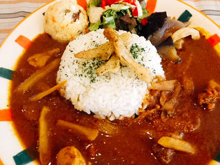 ピリ辛 鶏ごぼうカレー