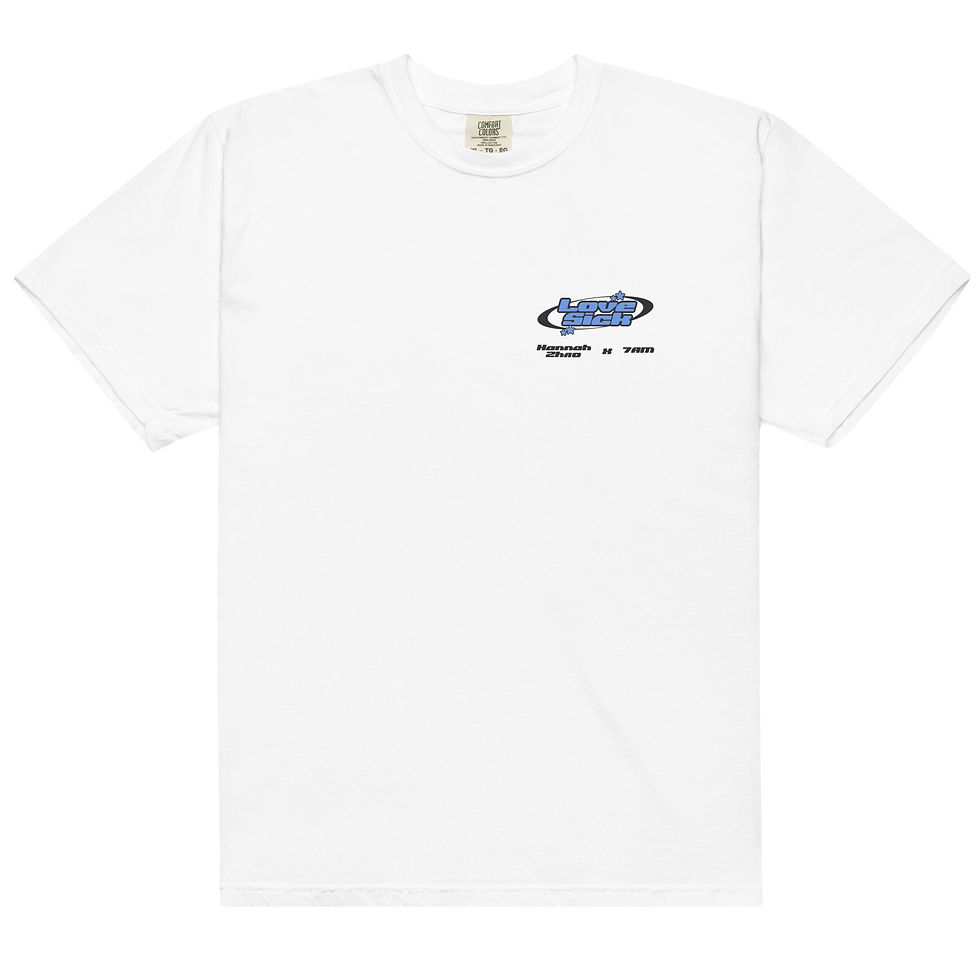 Thumbnail: HANNAH ZHAO X 7AM LOVE SICK T-SHIRT