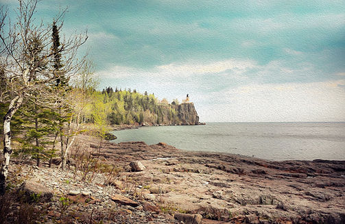 Two harbours lighhouse, Mn