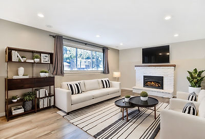 rumpus room with virtual staging