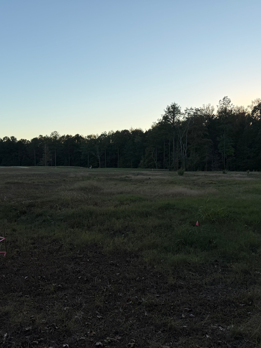 Unprepped lot before multi-service site prep in Sherwood AR — Hyslip Excavation