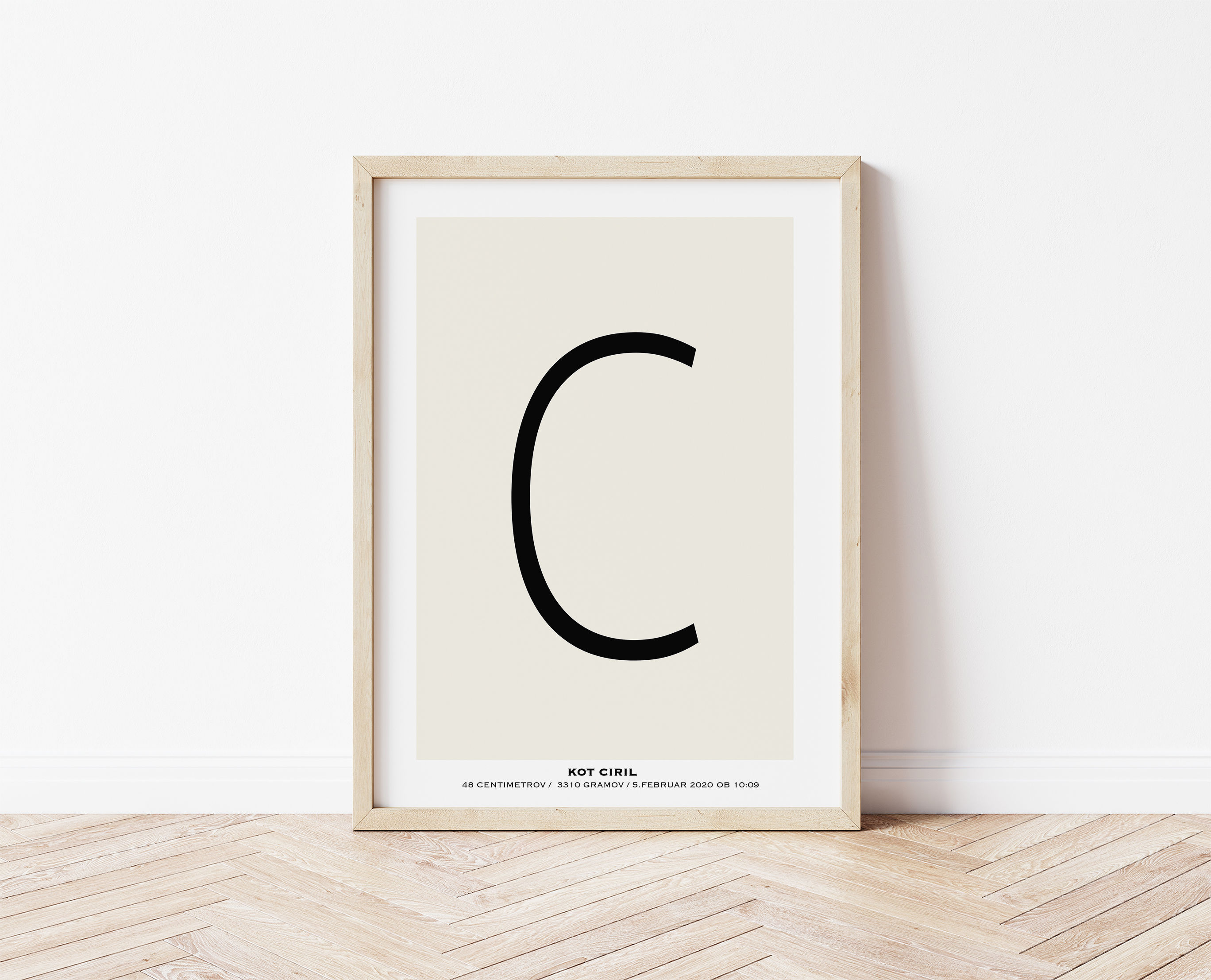 Inicialka C / Minimal