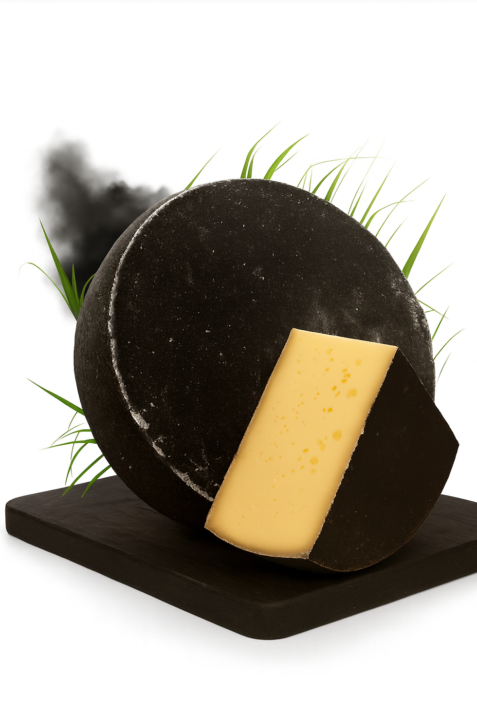 Tiroler Schwarzer Peter würziger Schnittkäse mit Asche 45% F.i.Tr 0.2 kg