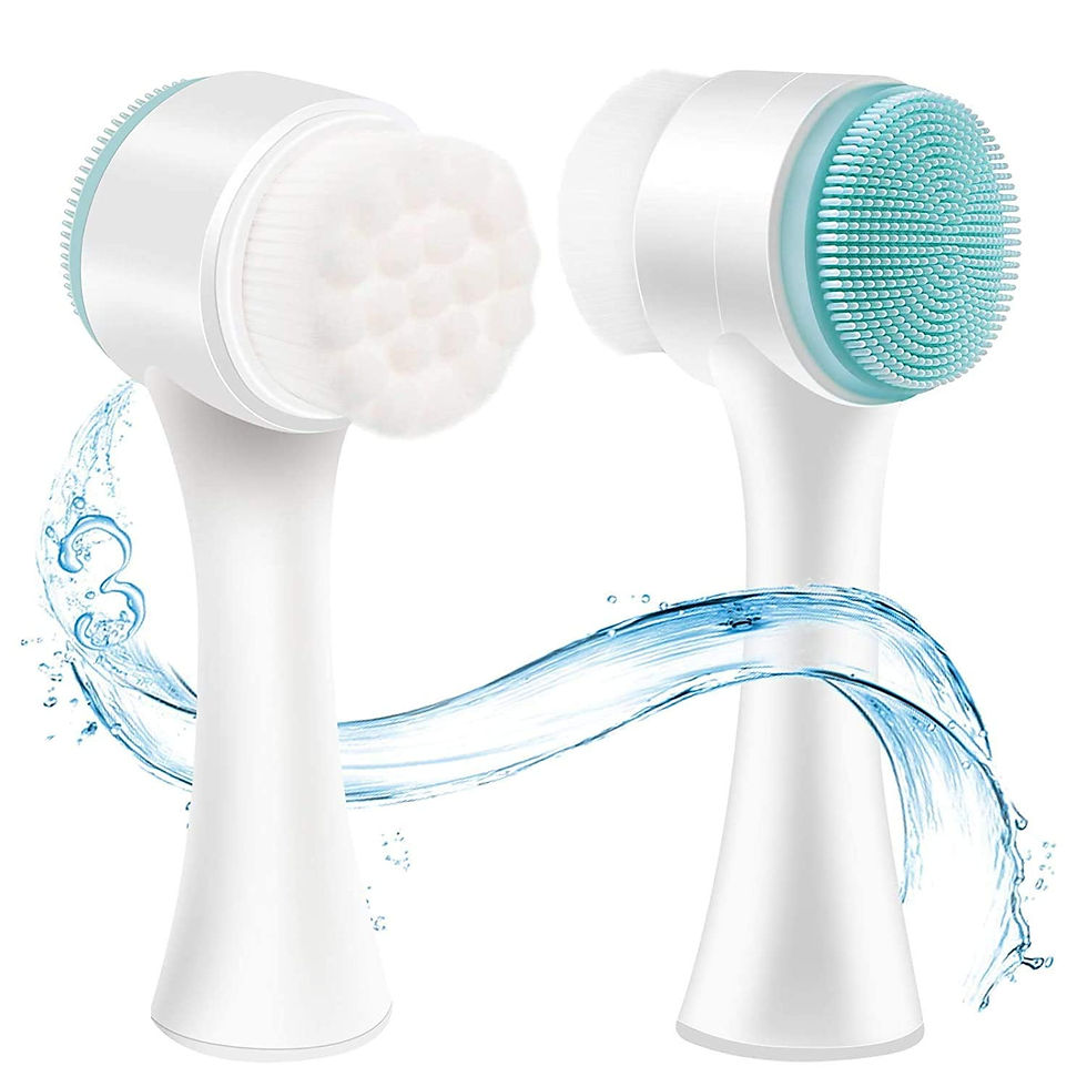 Thumbnail: Dual-Action Facial Cleansing Brush 