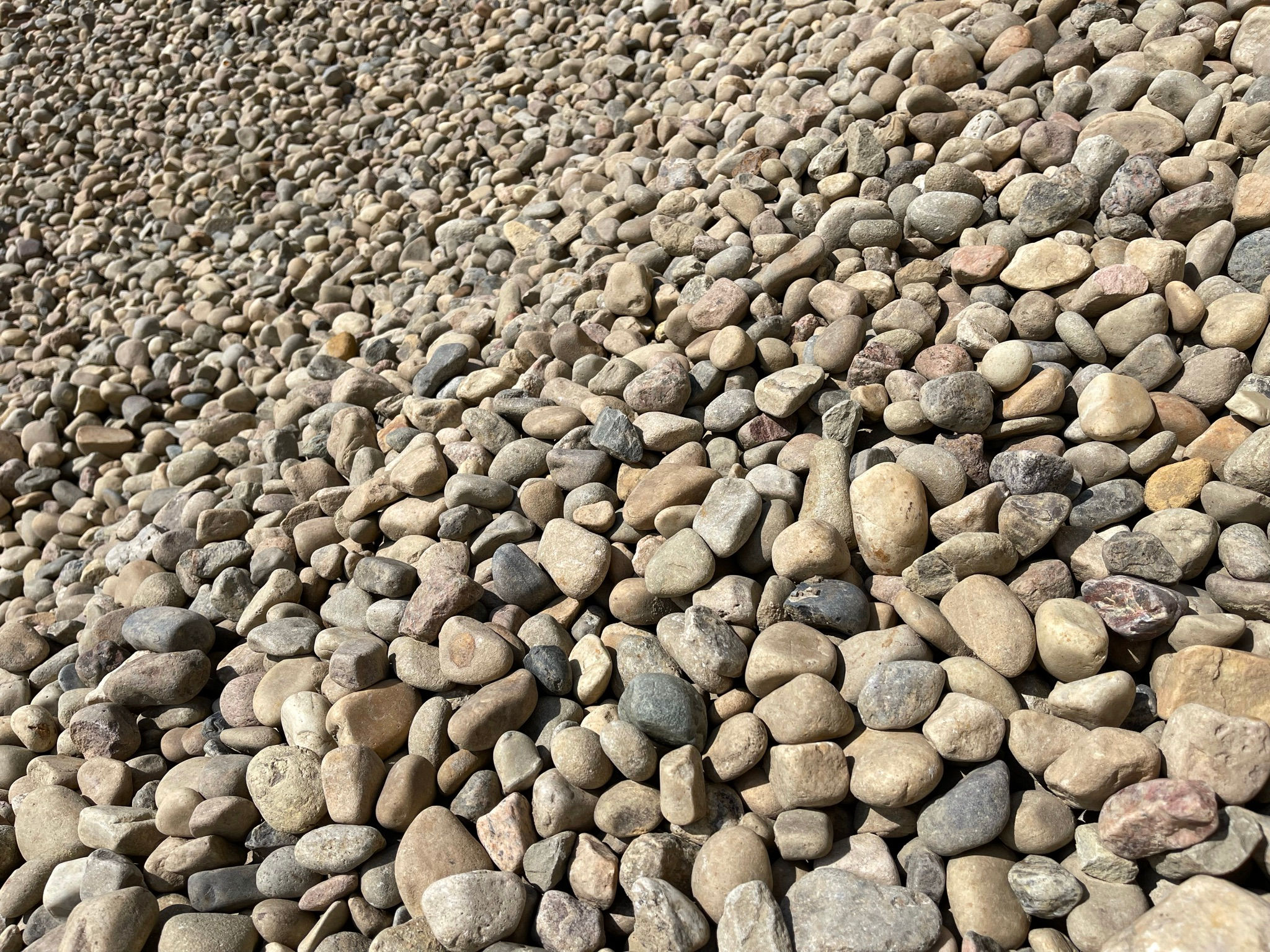 40mm Washed Round Rock $/tonne