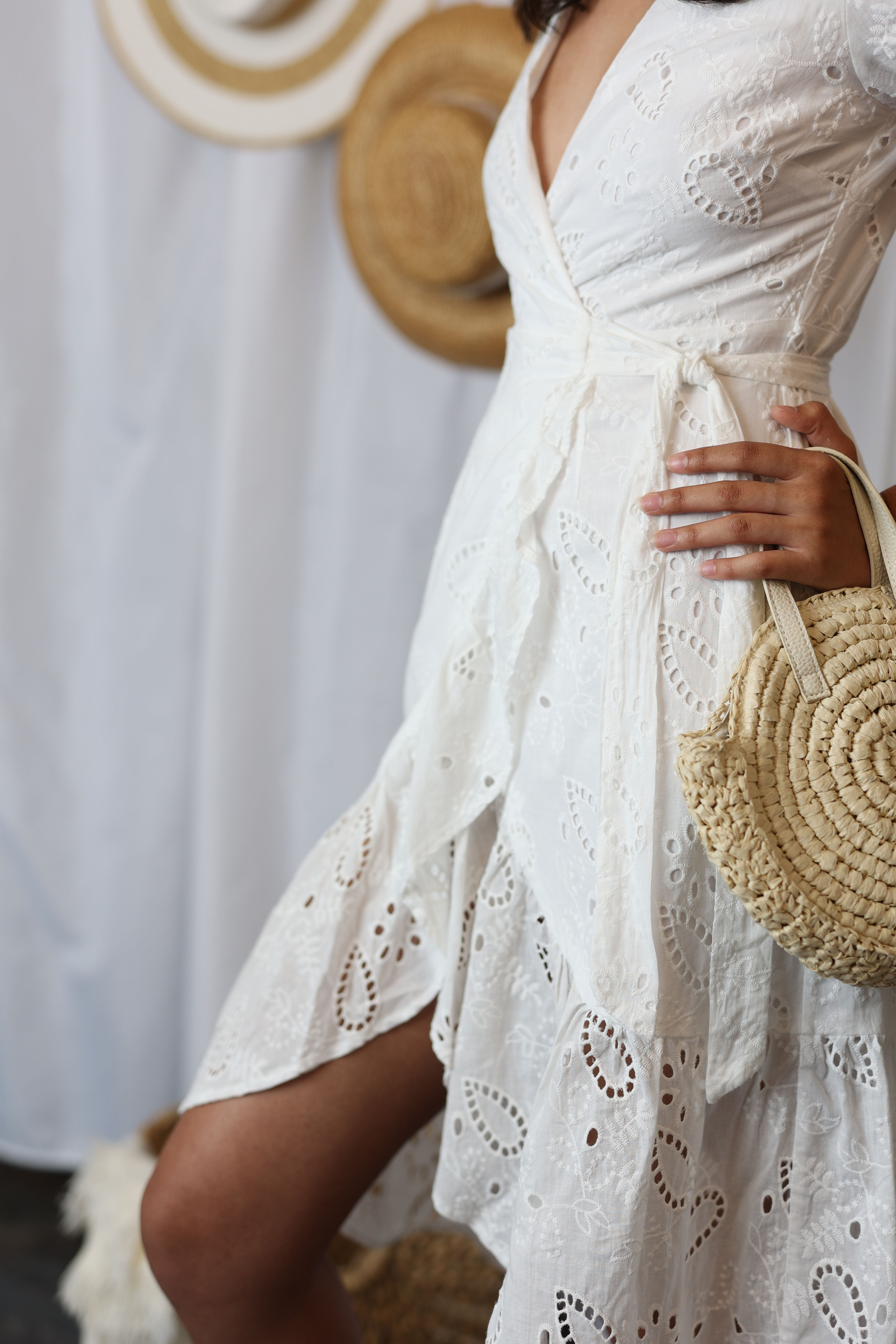 Cristina Eyelet Dress