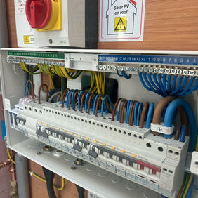 Electrical fuse board