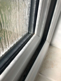 large gap in window 