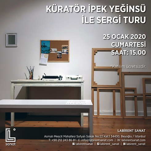 Küratör İpek Yeğinsü ile Sergi Turu