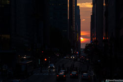 Manhattanhenge [New York - Manhattan]