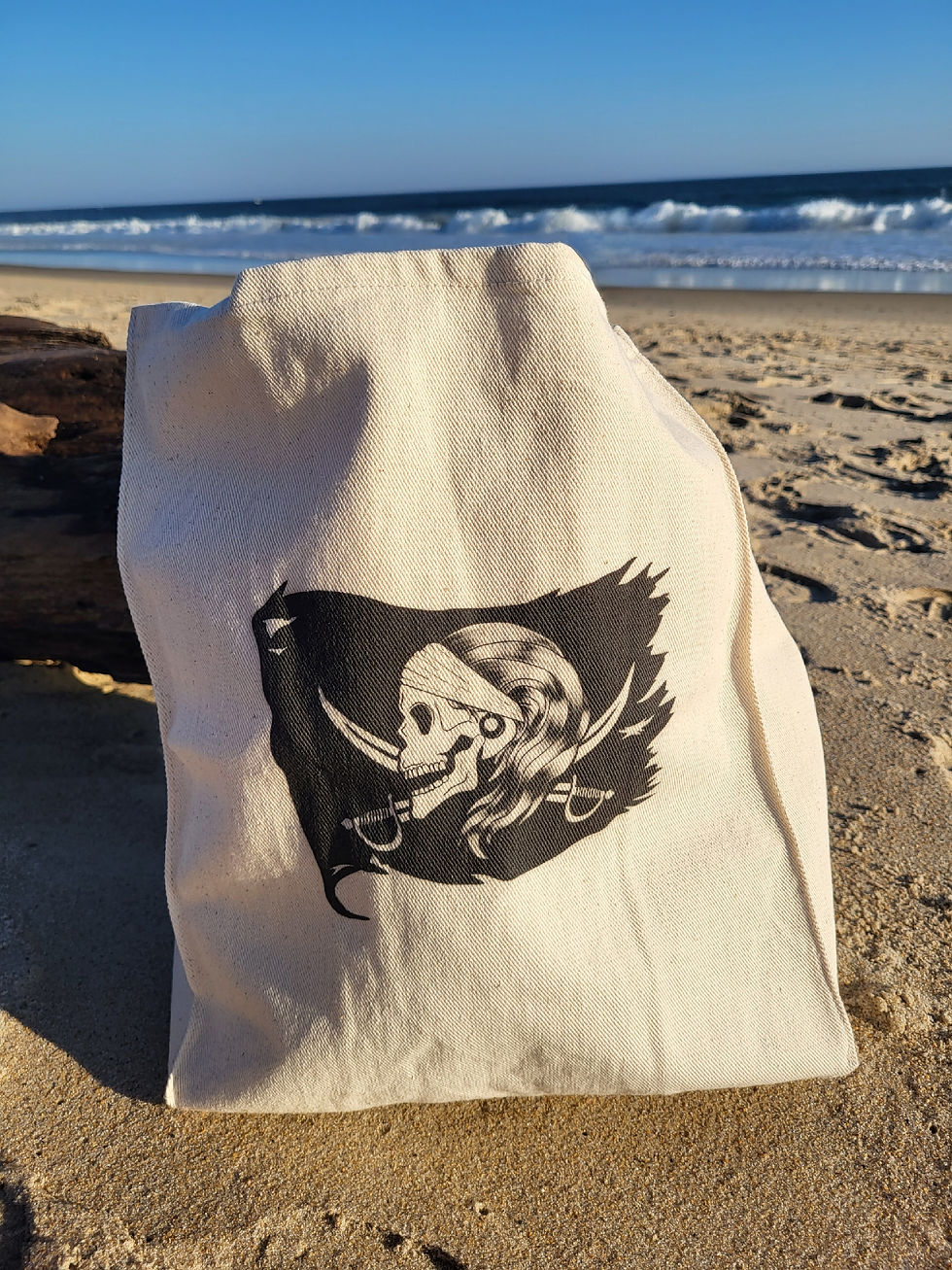 Pirate's Daughter Canvas Tote Bag