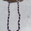 Thumbnail: Hand knotted silk necklace with amethyst and kunzite faceted beads