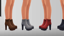 HIGH ANKLE BOOTS