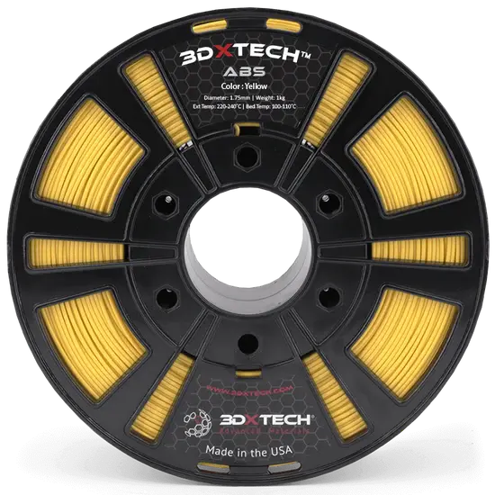 Miniatura: ABS Amarelo: "Filamento 3DXTECH