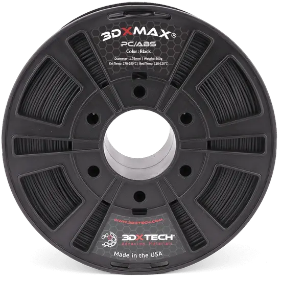 Filamento 3D PC-ABS 3DXMAX® Preto