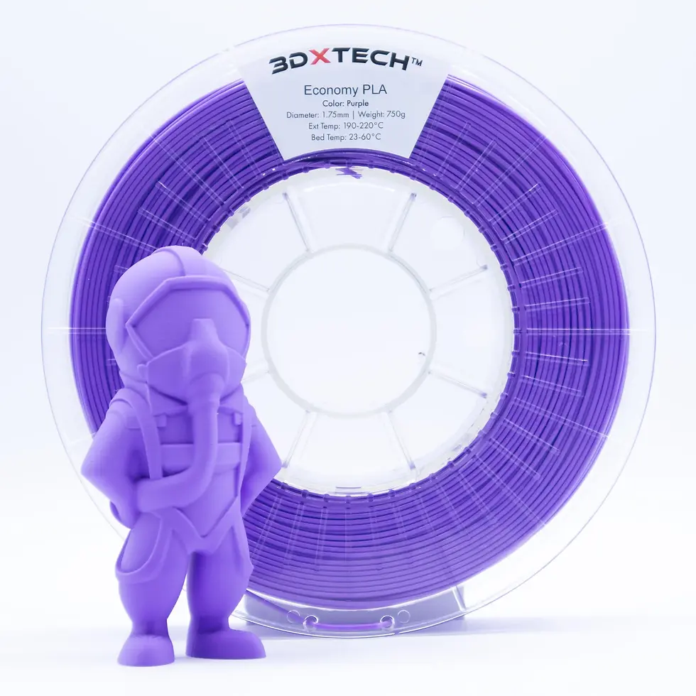 Miniatura: Filamento PLA Economy 3DXTECH roxo