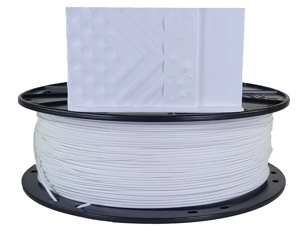 Miniatura: Bobina de Filamento 3D-Fuel Standard PLA- Nexa3D na cor Branco Neve