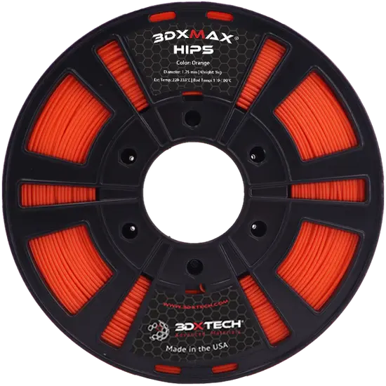 Miniatura: Filamento 3DXMAX® HIPS laranja
