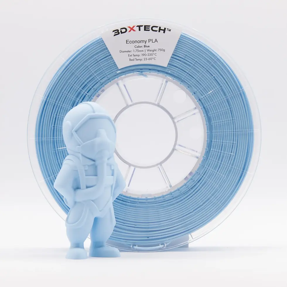 Miniatura: Filamento PLA Economy 3DXTECH azul claro