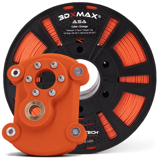 Miniatura: Filamento 3DXMAX® ASA laranja fosco resistente a UV