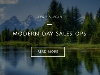 Modern Day Sales Ops
