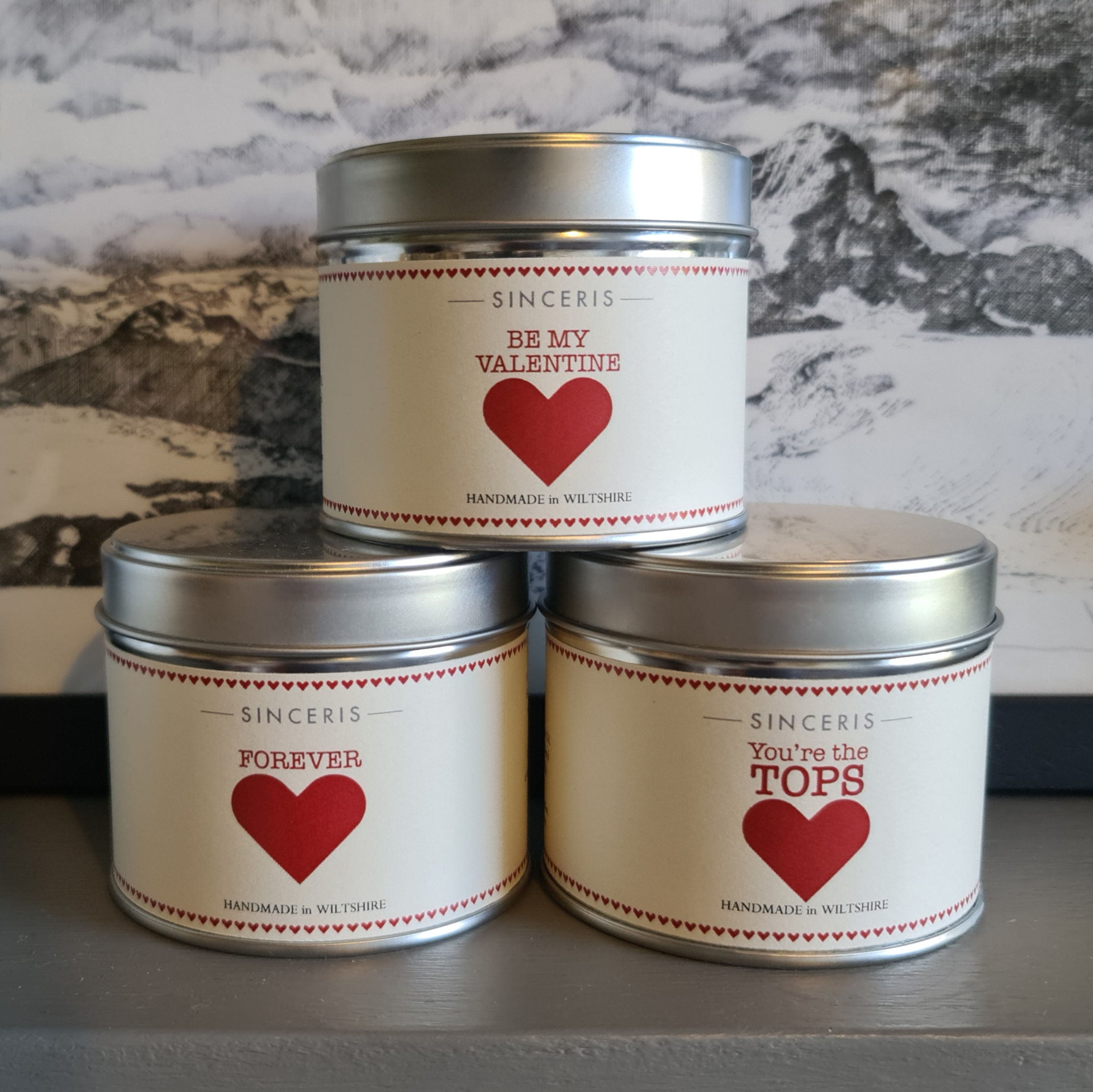 Personalised Anniversary, Wedding, Valentine's Soy Wax Candle
