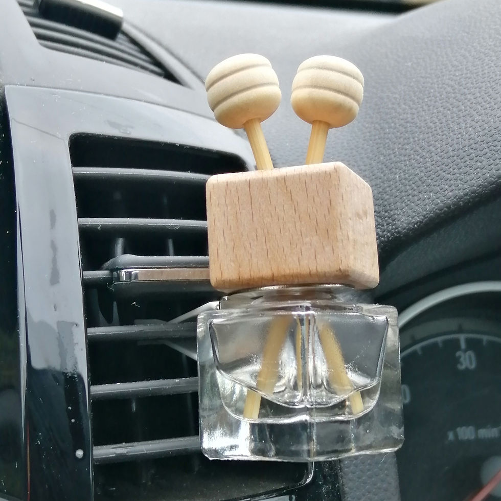 Thumbnail: Green Tea and Mint Car Diffuser with Natural Soap Gift Set