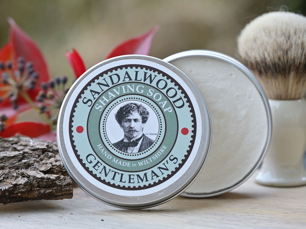 Thumbnail: Gentleman's Sandalwood Shaving Soap 160g