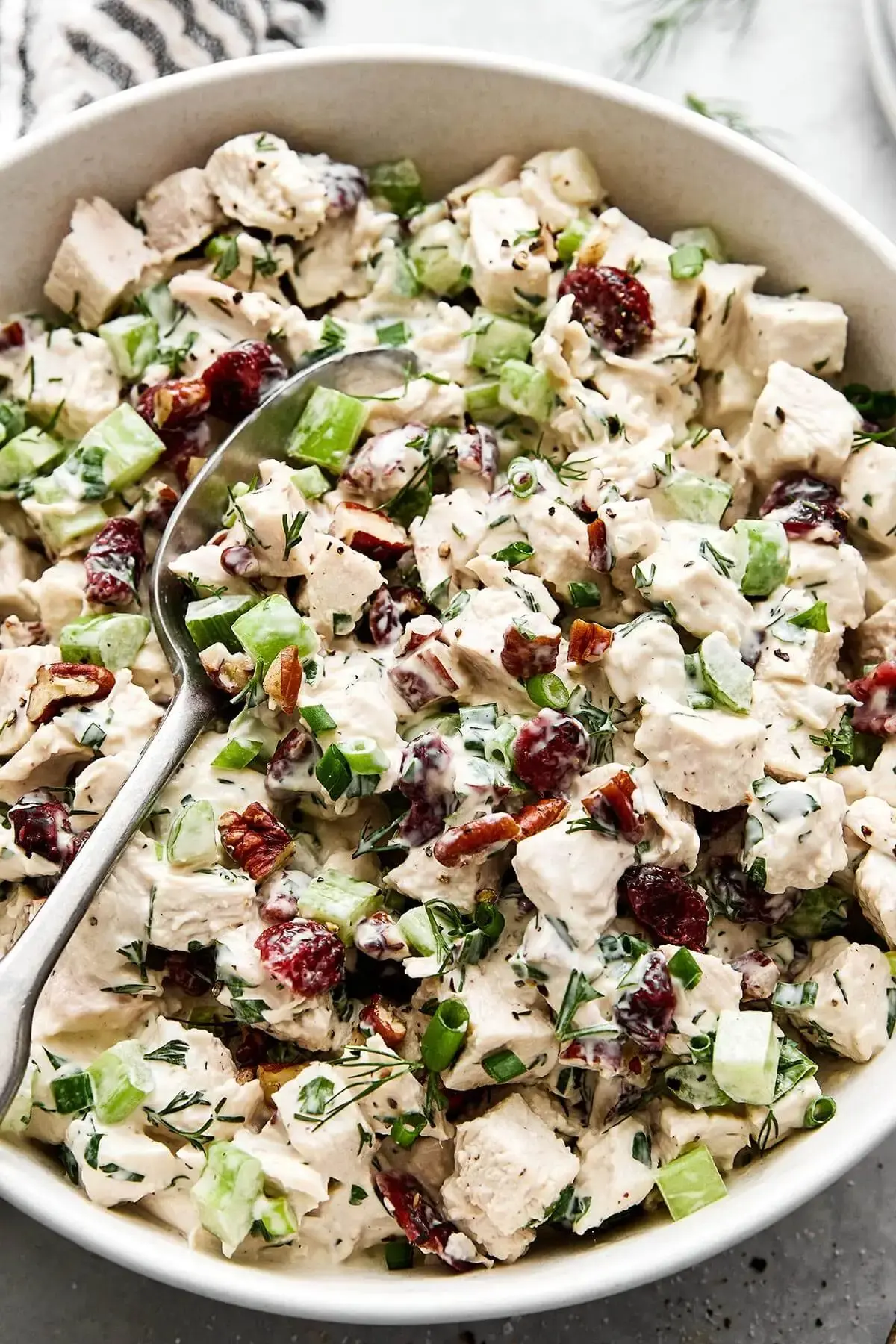 Winter turkey salad