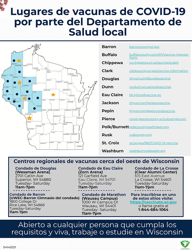 Vaccine Location Map (High Resolution) S