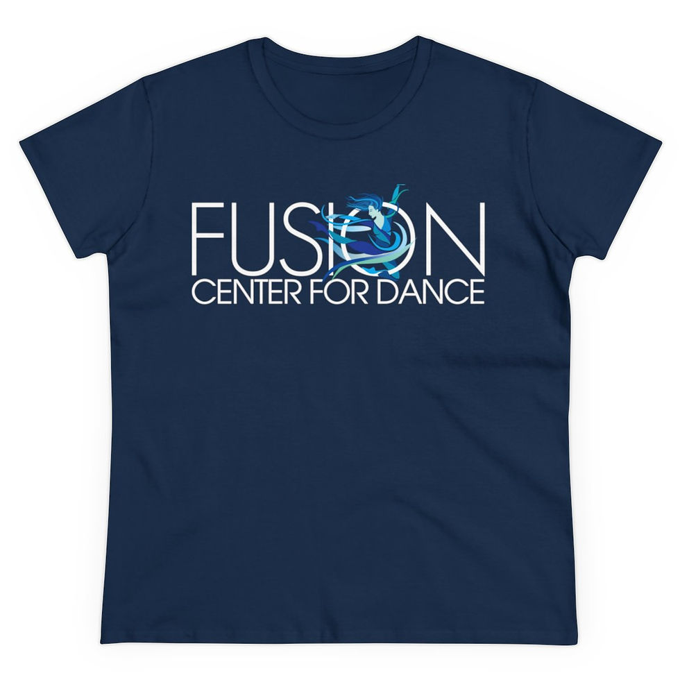 Thumbnail: Women's Heavy Cotton Tee - White Logo