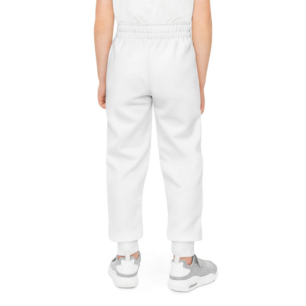 Thumbnail: Youth Joggers (AOP) with Fusion Pink Logo