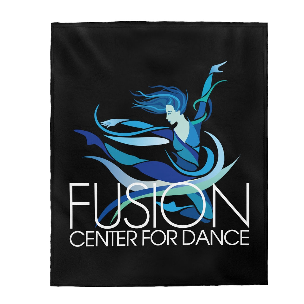 Velveteen Plush Blanket - Black