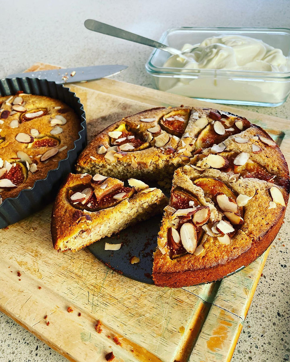 Fig & Almond Cake