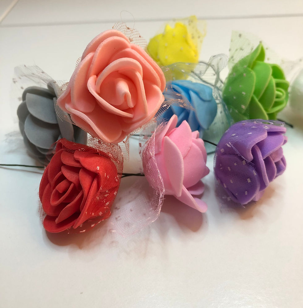 Miniaturbild: Schaumstoff Blumen