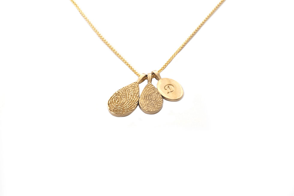 Thumbnail: Personalized  Finger Print Necklace