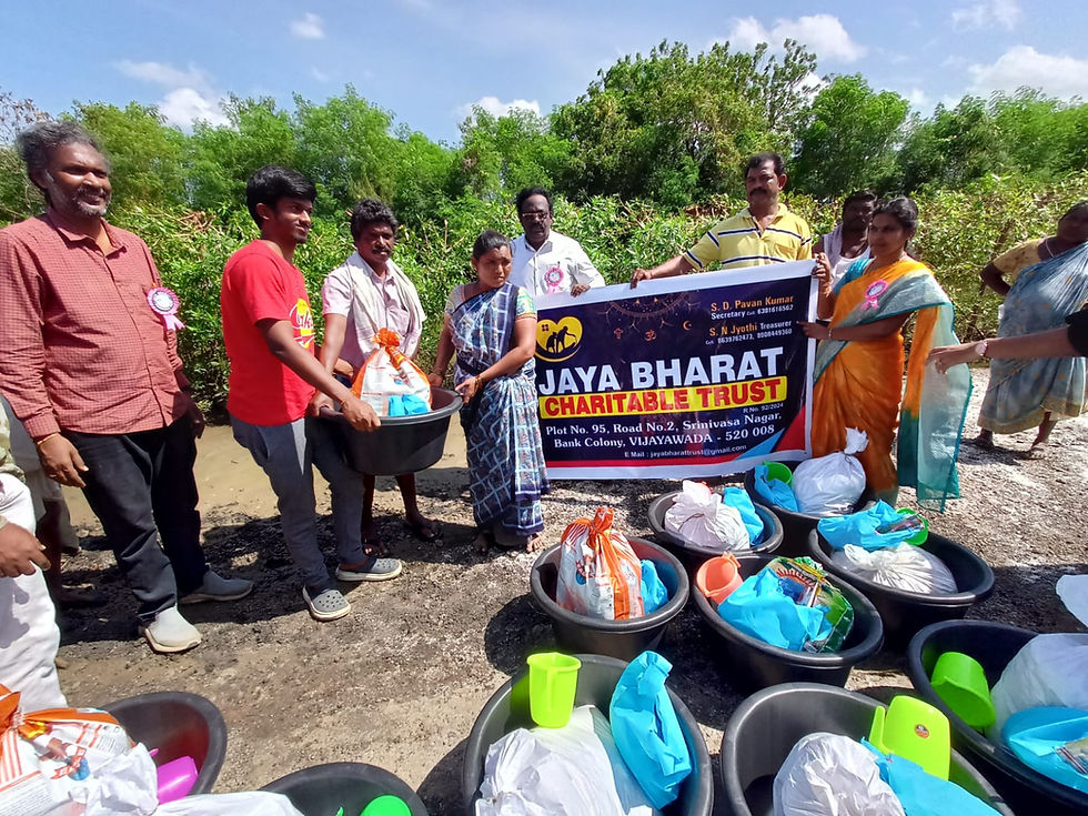 Vijayawada Flood Relief: The Impact of Donating Food Items to the Affected
