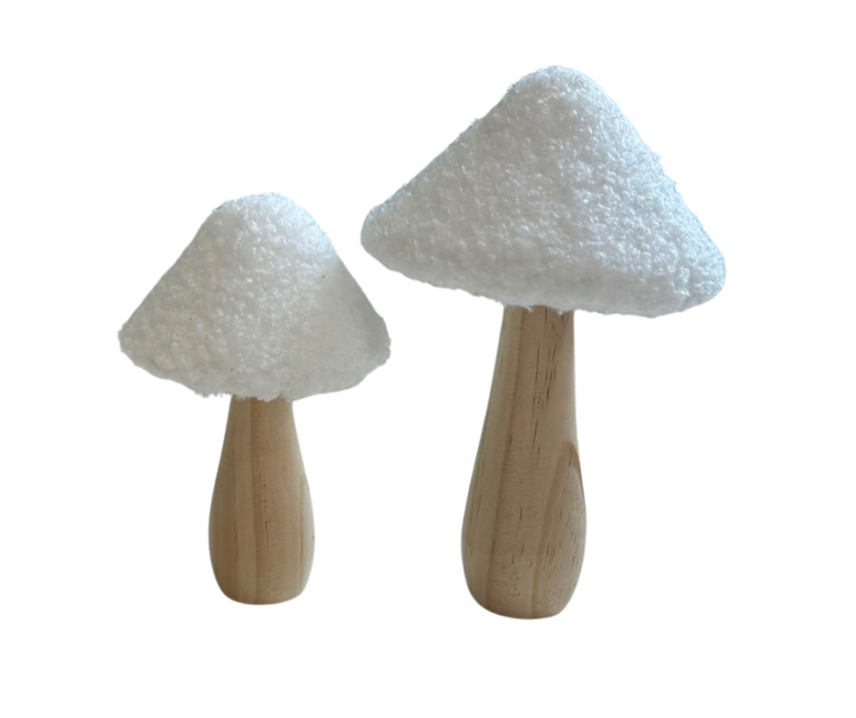 Thumbnail: White Woodland Mushroom –Large