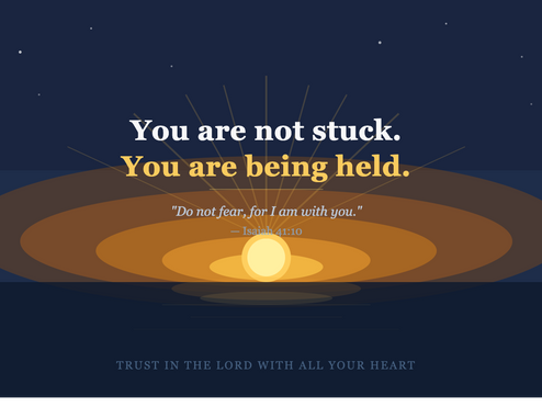 Feeling Stuck? God Meets You in the Uncertainty
