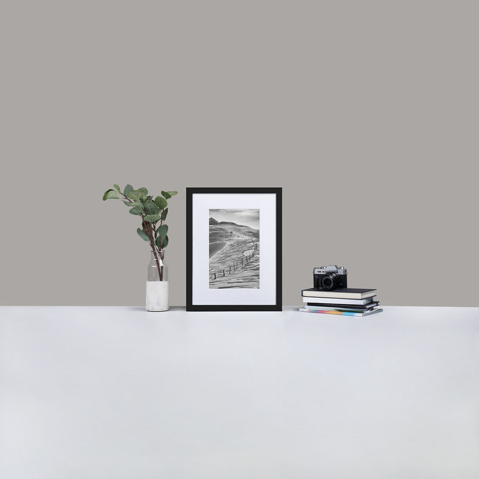 Thumbnail: Austrian Mountain - Framed Print 