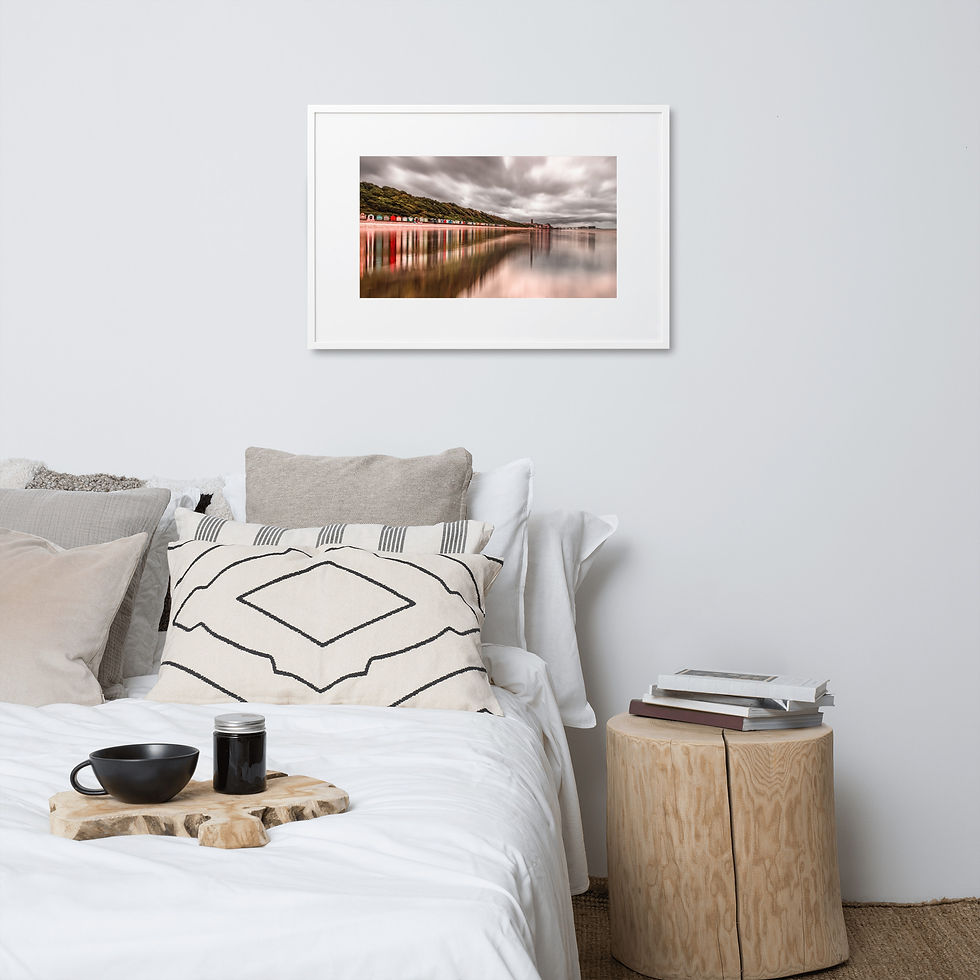 Thumbnail: Cromer Panorama - Framed Print  