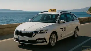 Taxi w Chorwacji: ceny, rezerwacja i dostępne opcje